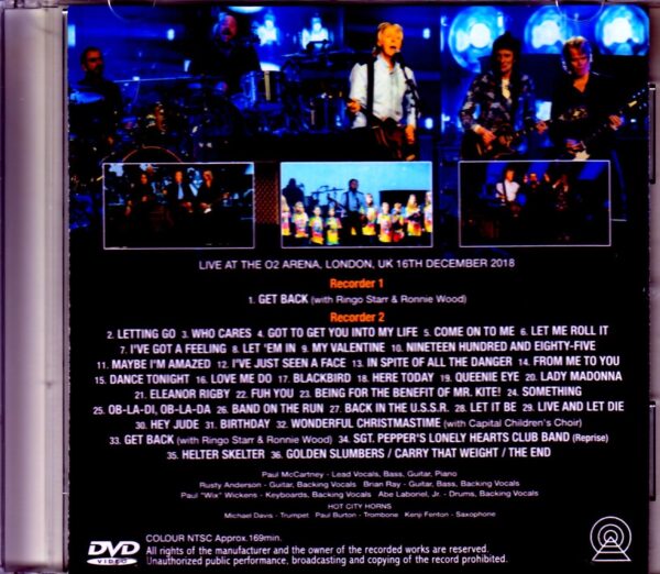 Paul McCartney/London,UK 2018 2 Recorder - Image 2
