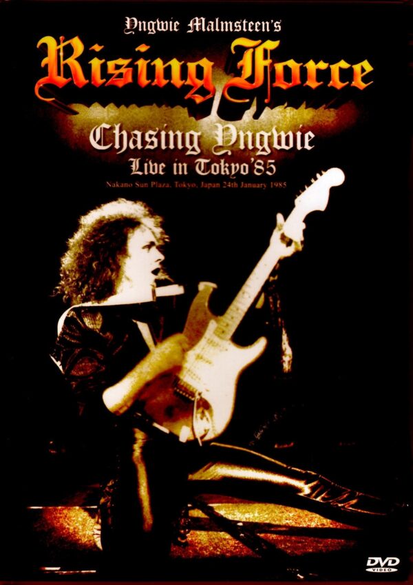 Yngwie Malmsteen,Rising Force/Tokyo,Japan 1985 Another Angle Shot Ver.