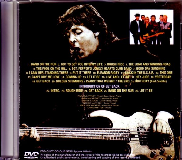 Paul McCartney/Get Back Japanese Broadcast Ver. - Image 2