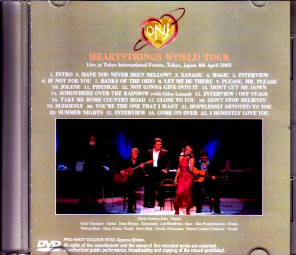 Olivia Newton-John/Tokyo,Japan 2003 - Image 2