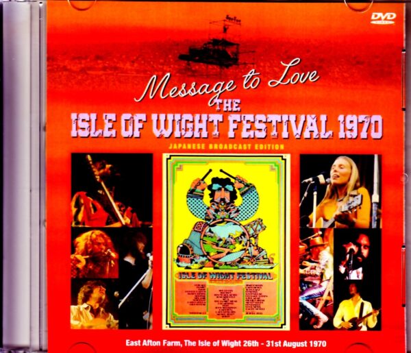 Various Artists Who,The Jimi Hendrix,Doors,Bob Dylan/Isle of Wight 1970 Japan Broadcast