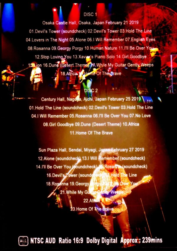 Toto/Japan Tour Collection Vol.2 - Image 2