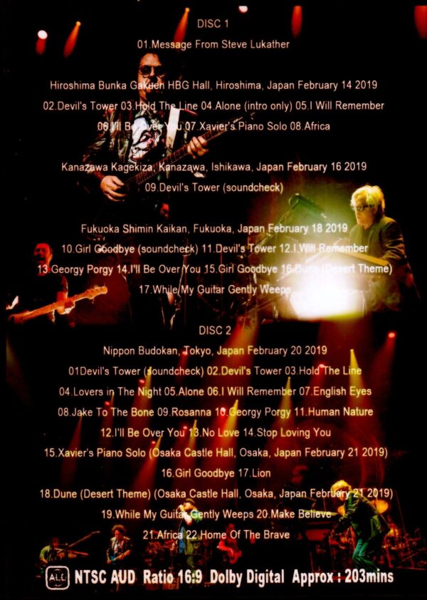 Toto/Japan Tour Collection Vol.1 - Image 2
