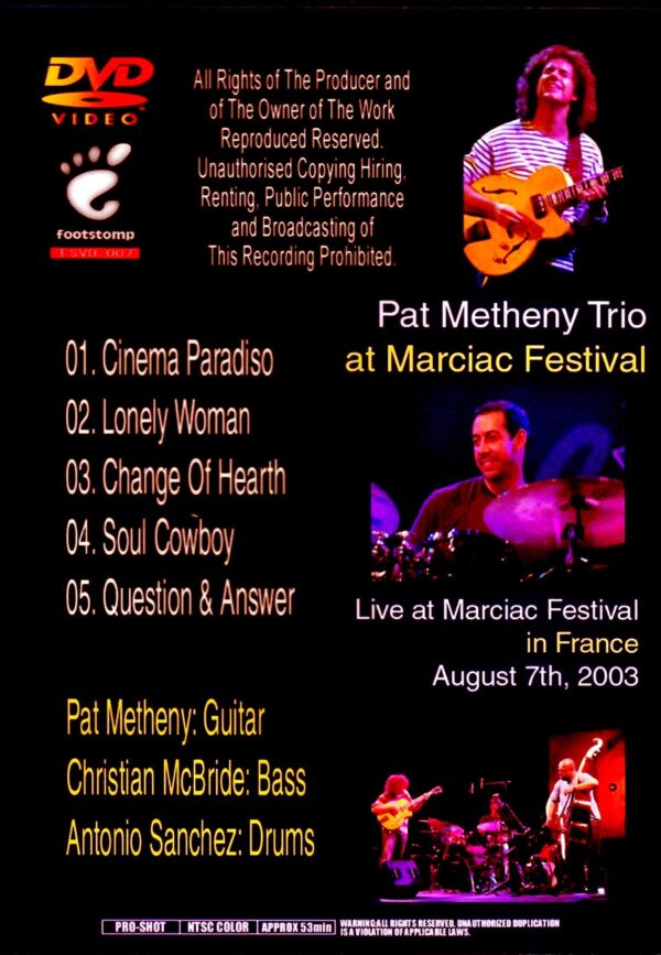 Pat Metheny Trio/France 2003 - Image 2