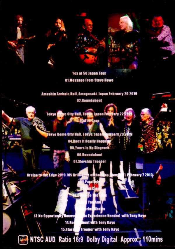 Yes/Japan Tour Collection 2019 & more - Image 2