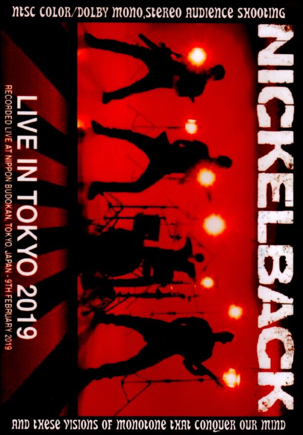 Nickelback/Tokyo,Japan 2019 Audio IEM Matrix Ver.
