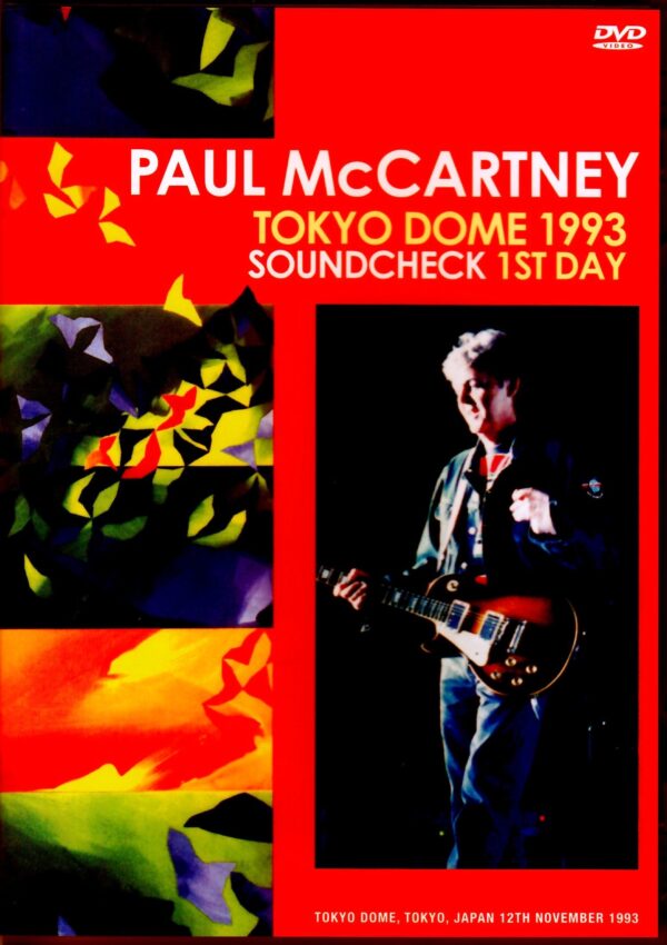 Paul McCartney/Tokyo,Japan 11.12.1993 Unreleased Footage from 8mm Video Master Tapes
