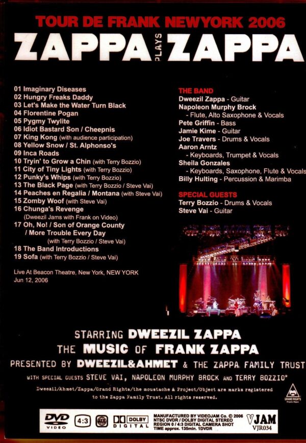 Zappa Plays Zappa/NY,USA 2006 - Image 2