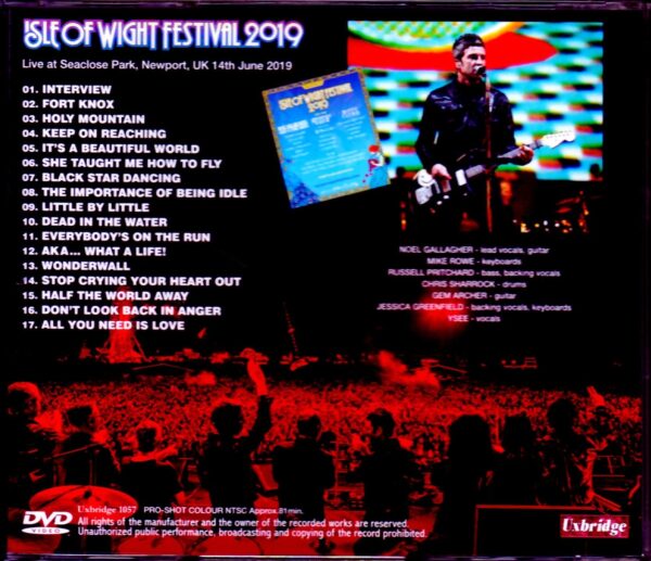 Noel Gallagher's High Flying Birds/UK 2019 - Image 2
