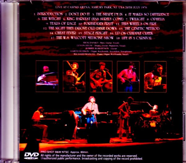 the Band/NJ, USA 7.20.1976 - Image 2