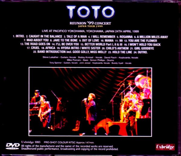 Toto/Kanagawa,Japan 1999 - Image 2