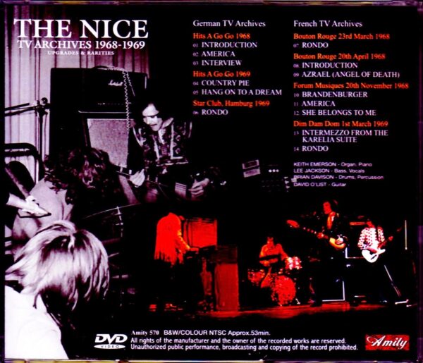 Nice/TV Archives 1968-1969 Upgrade & Rarities - Image 2