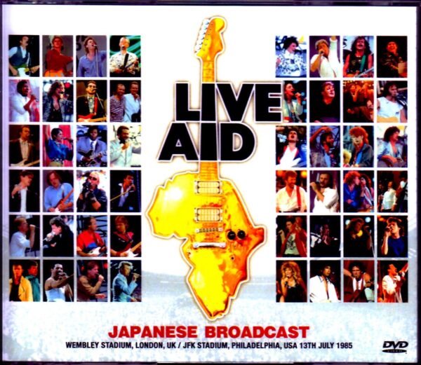 Various Artists Sting,Black Sabbath,Queen,U2,Elton John,Madonna/London,UK 1985 Japan Broadcast