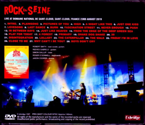 The Cure/France 2019 - Image 2