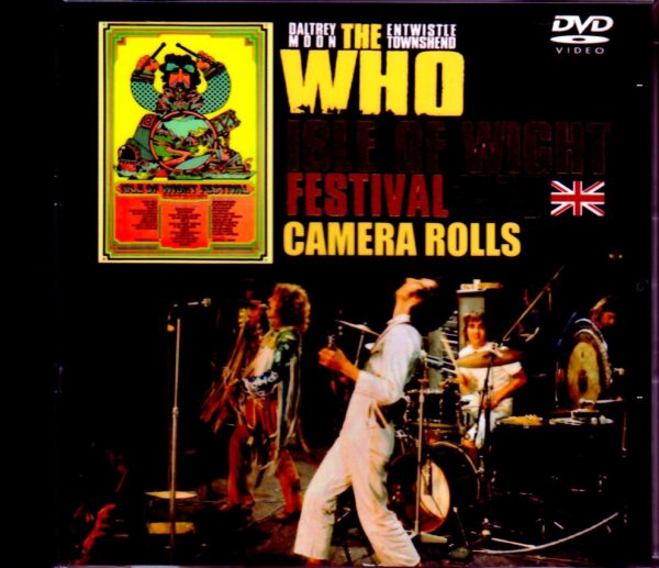 The Who/Isle of Wight,UK 1970 Camera Rolls