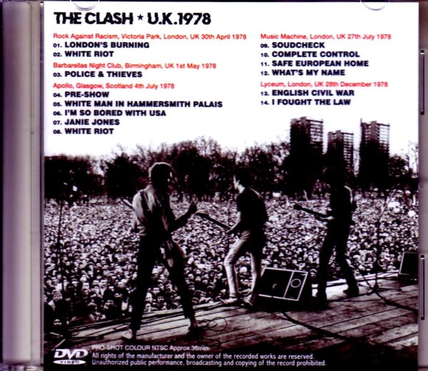 The Clash/UK 1978 Pro-Shot Collection - Image 2