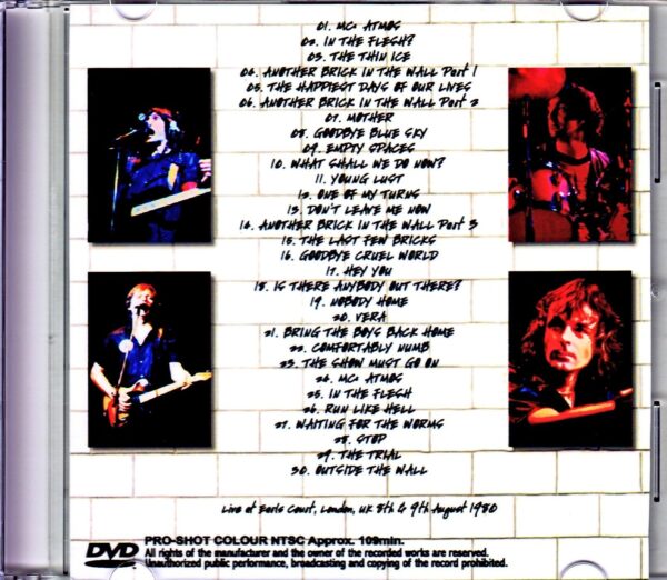 Pink Floyd/London,UK 1980 2Days Upgrade - Image 2