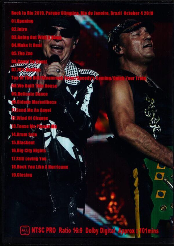 Scorpions/Brazil 2019 - Image 2