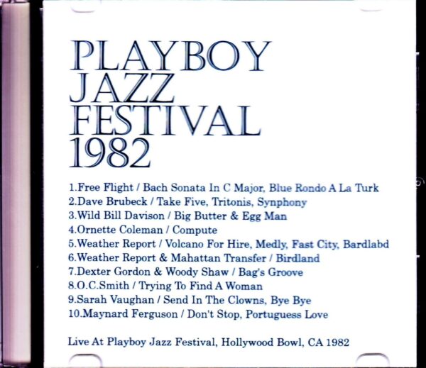 Various Artists Weather Report, Ornette Coleman,Woody Shaw, Dexter Gordon/CA,USA 1982 - Image 2