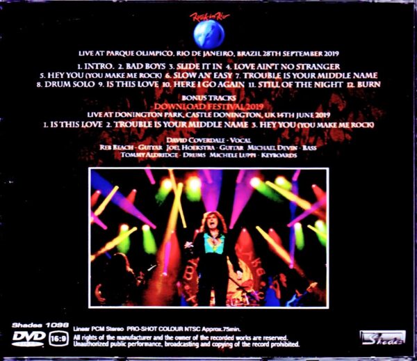 Whitesnake/Brazil 2019 & more - Image 2