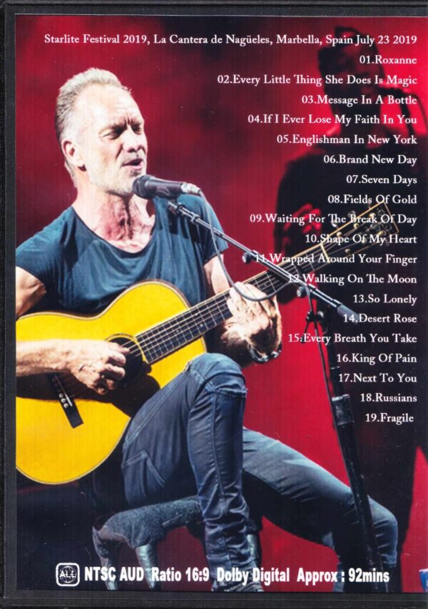 Sting/Spain 2019 - Image 2