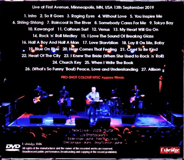 Nick Lowe/MN,USA 2019 - Image 2