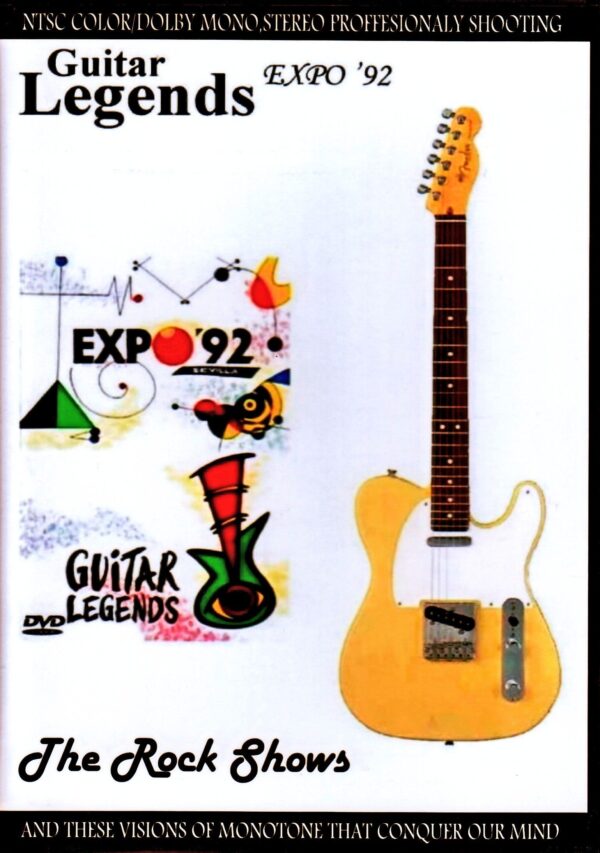 Various Artists Jack Bruce, Joe Satriani, Brian May, Steve Vai, Joe Walsh, Keith Richards/Spain 1992