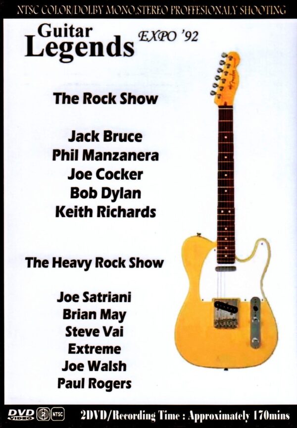Various Artists Jack Bruce, Joe Satriani, Brian May, Steve Vai, Joe Walsh, Keith Richards/Spain 1992 - Image 2