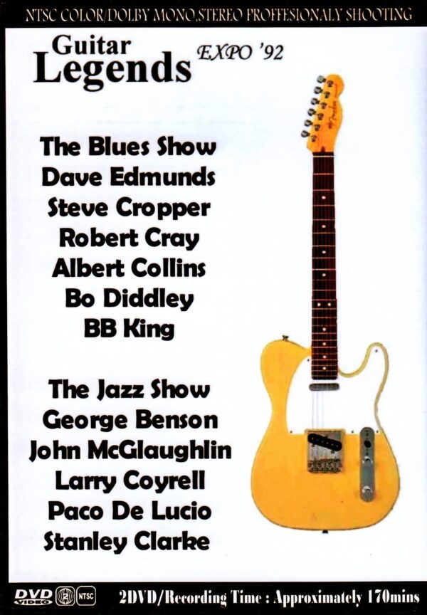 Various Artists Albert Collins,B.B. King,Larry Coyrell,Stanley Clarke,Bo Diddley,Geroge Benson/Spain 1992 - Image 2