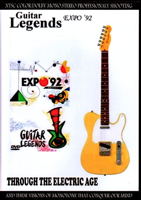 Various Artists Albert Collins, B.B. King, Steve Cooper, Les Paul/Spain 1992 Documentary Program
