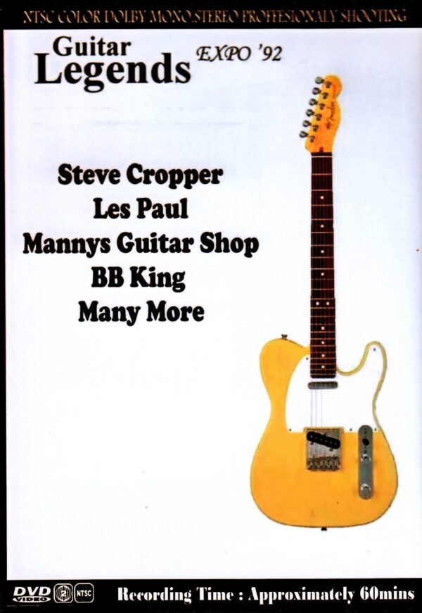 Various Artists Albert Collins, B.B. King, Steve Cooper, Les Paul/Spain 1992 Documentary Program - Image 2