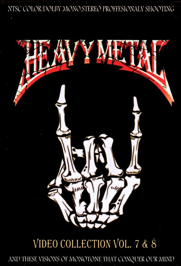 Various Artists Five Finger Death Punch,Machine Head,Firewind,Jorn,Gamma Ray/Heavy Metal Video Collection Vol.7 & 8