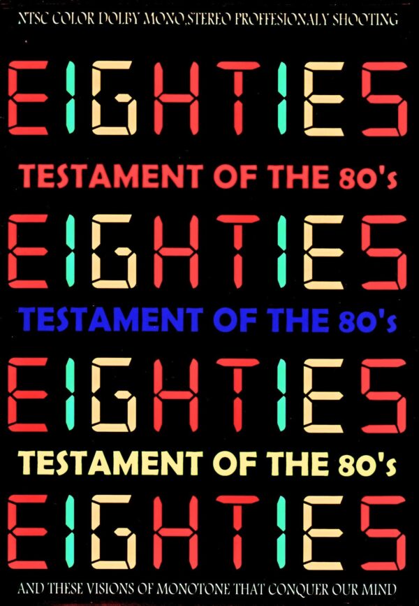 Various Artists Hall & Oates,Rick Astley,Cyndi Lauper,George Michael,Dire Straits,Lionel Richie,Queen/Testament of the 80's