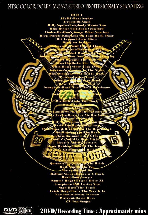 Various Artists Aerosmith,VanHalen,Deep Purple,Ozzy Osbourne/Metal Video Collection 80's Vol.3 & 4 - Image 2