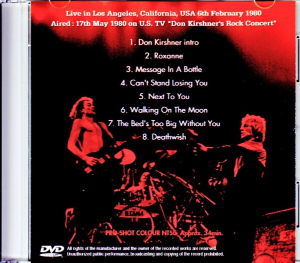 The Police/Germany 1980 Best Version - Image 2