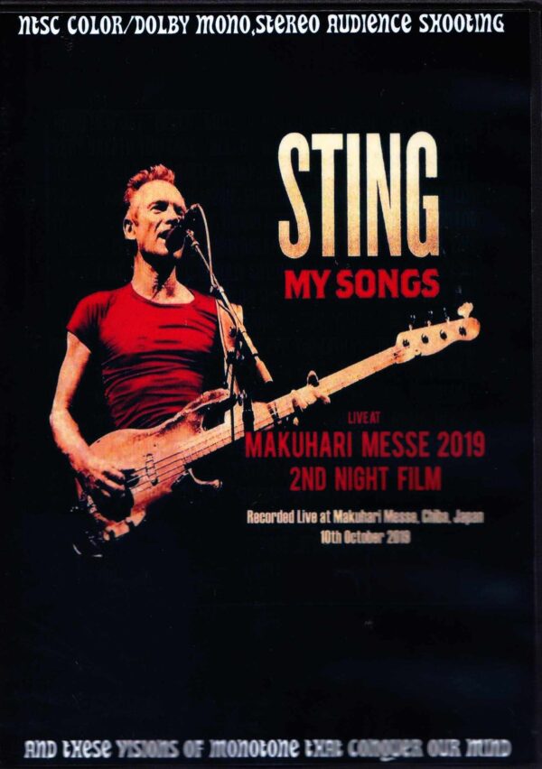 Sting/Chiba,Japan 10.10.2019
