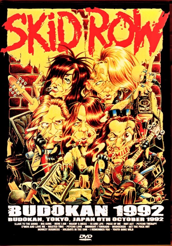 Skid Row/Tokyo,Japan 10.8.1992