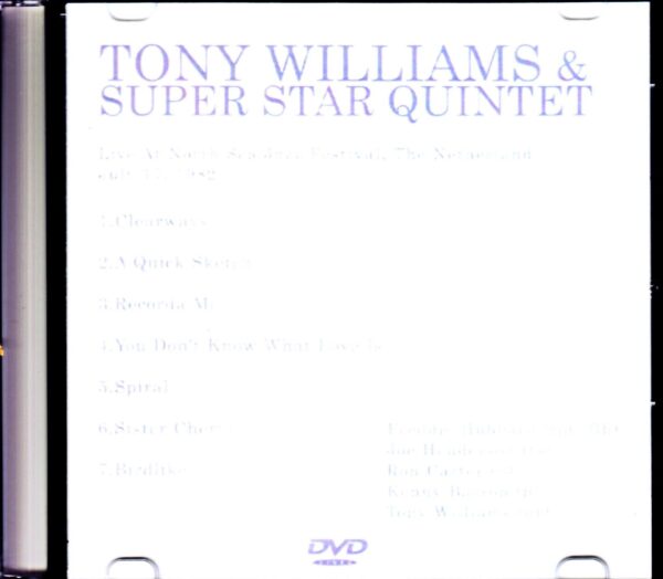 Tony Williams & Super Star Quintet,Freddie Hubbard,Joe Henderson,Ron Carter,Kenny Barron/Netherlands 1982 - Image 2