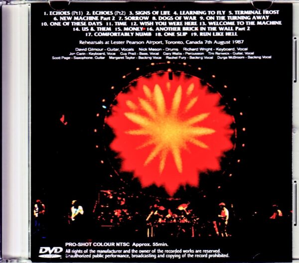 Pink Floyd/Canada 1987 Rehearsals - Image 2