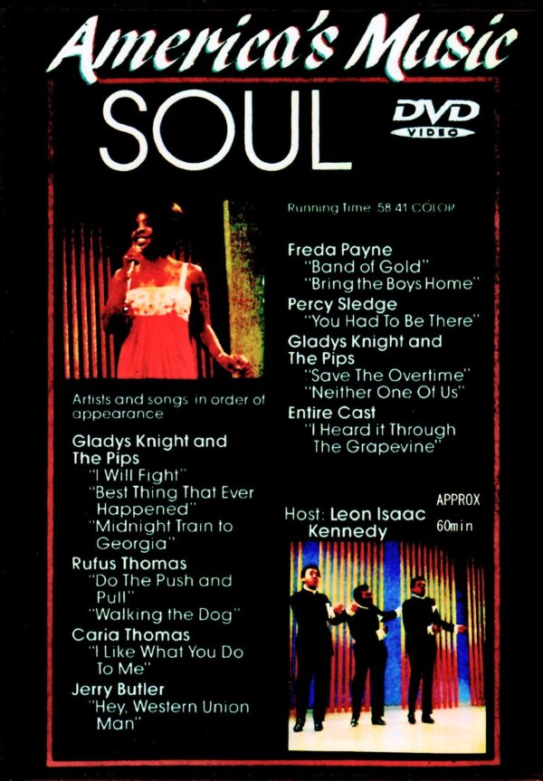Various Artists Rufus Thomas,Gladys Knight and the Pips,Jerry Butler,Percy Sledge/America's Music Soul Vol.1 - Image 2