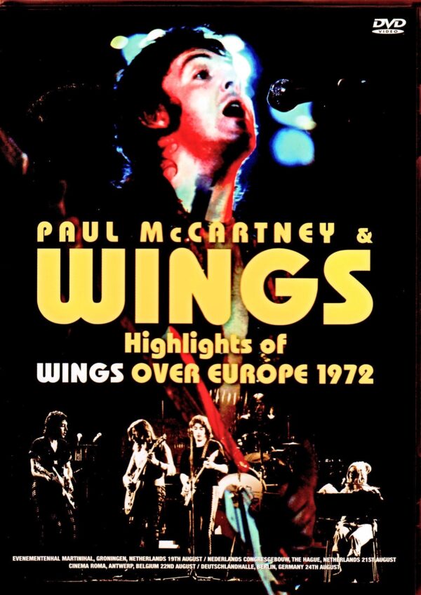 Paul McCartney,Wings/Europe Tour Collection 1972