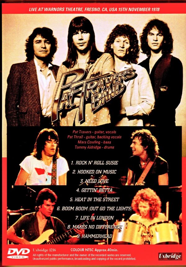 Pat Travers Band/CA, USA 1978 - Image 2