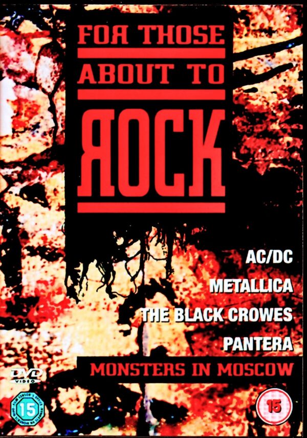 Various Artists Pantera, AC/DC, Metallica, Black Crowes/Russia 1991
