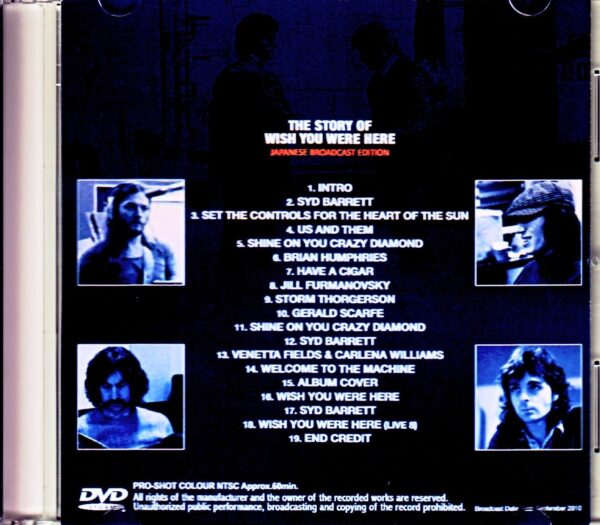 Pink Floyd/Flame: Wish you were Here Japanese Broadcast Edition - Image 2