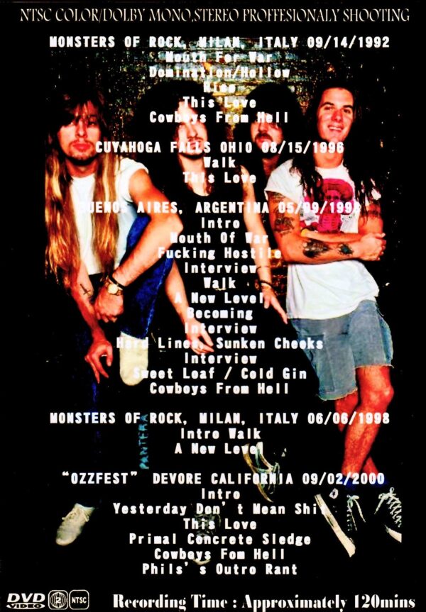 Pantera/Pro-Shot Live Compilation 1992-2000 - Image 2