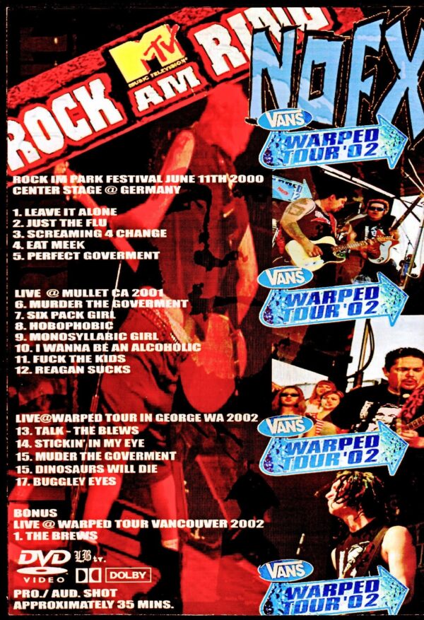 NOFX/Live Compilation 2000-2002 - Image 2