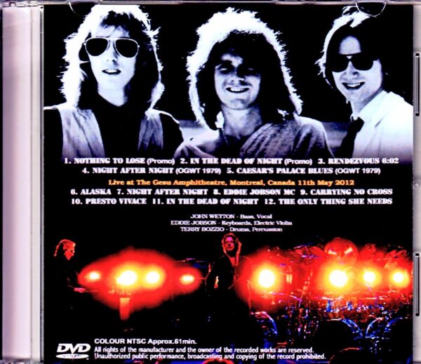 UK Eddie Jobson,John Wetton/Promo & Live Compilation 1979-2012 - Image 2
