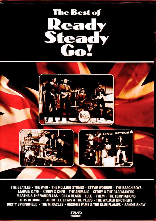 Various Artists Beatles,Rolling Stones,Animals,Beach Boys,Marvin Gaye/Ready Steady Go Re-Broadcast Huge Upgrade