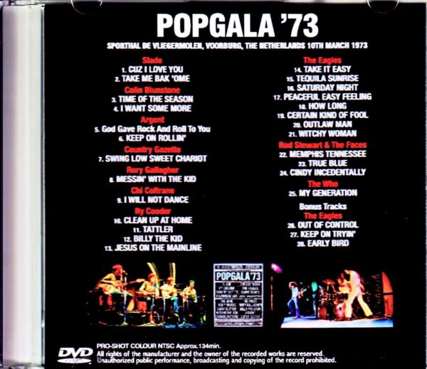 Various Artists Eagles, Slade, Ry Cooder, Rod Stewart, Faces/Netherlands 1973 - Image 2