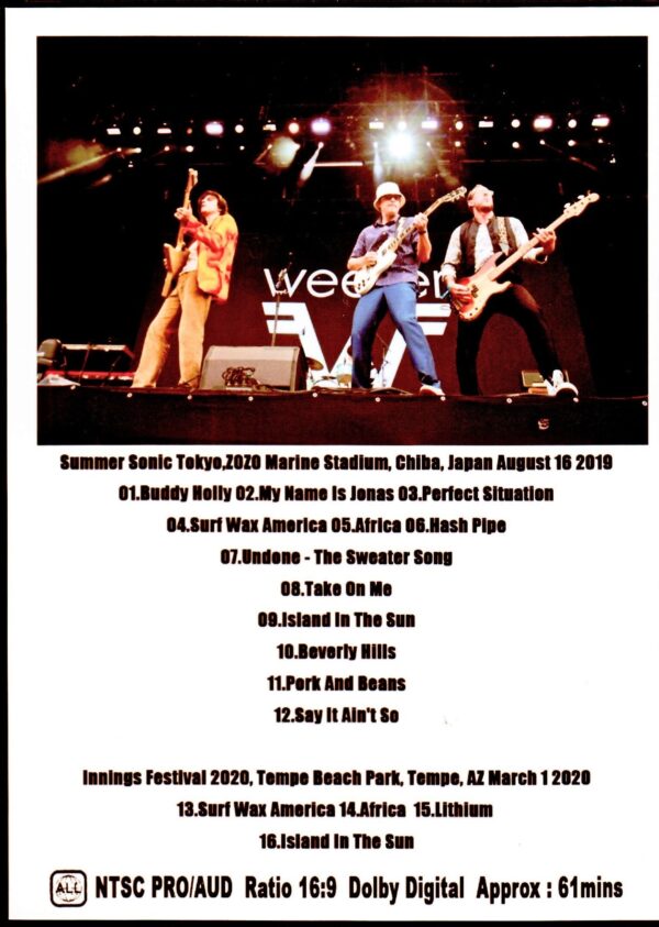 Weezer/Chiba,Japan 2019 & more - Image 2